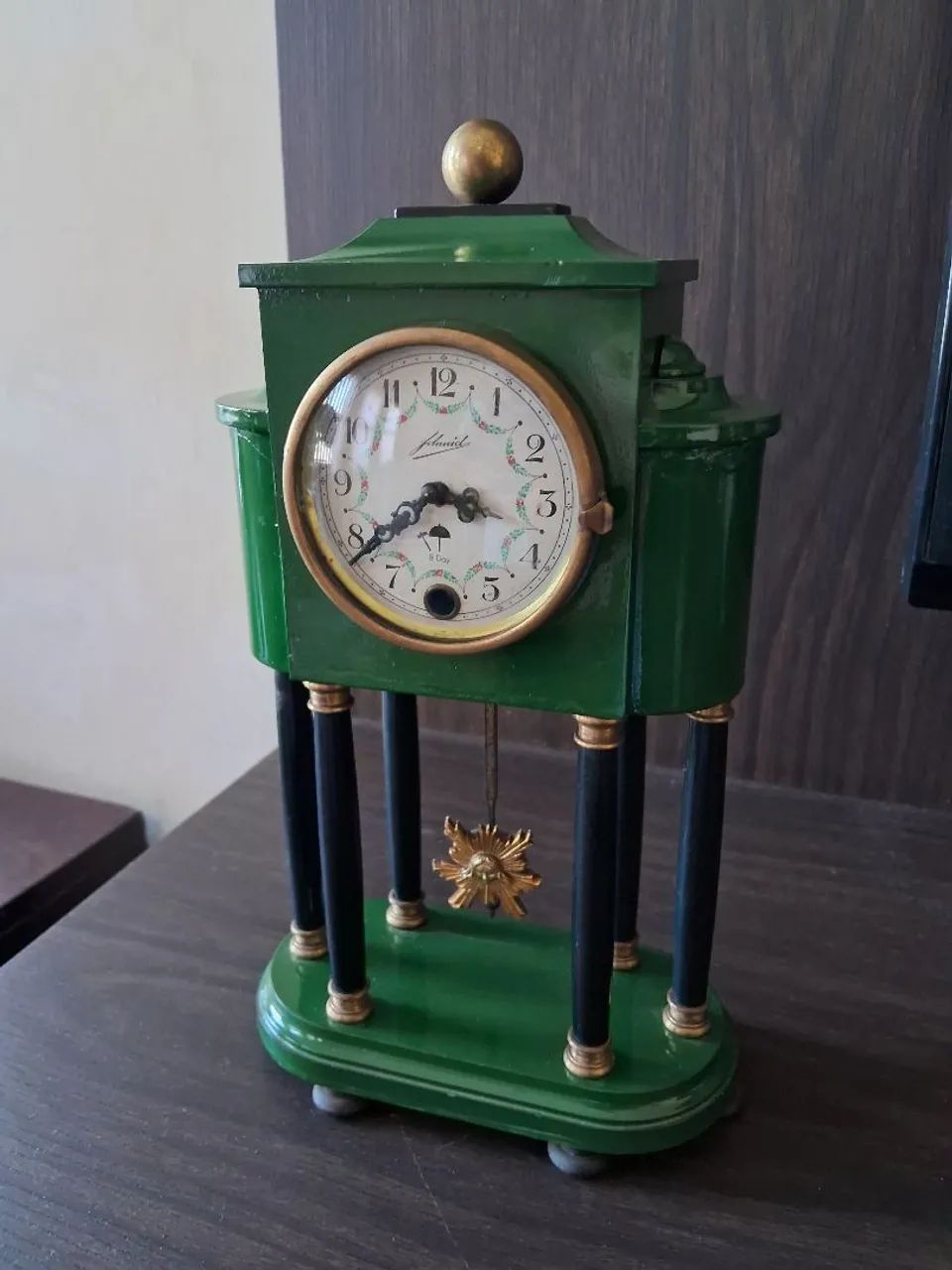 Relógio de mesa alemão Schmid 65580480048897120