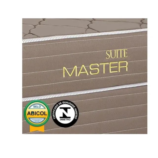 Cama Box Herval - Solteiro Suite master 088X188X50 Molas bonnel com auxiliar - Foto 3