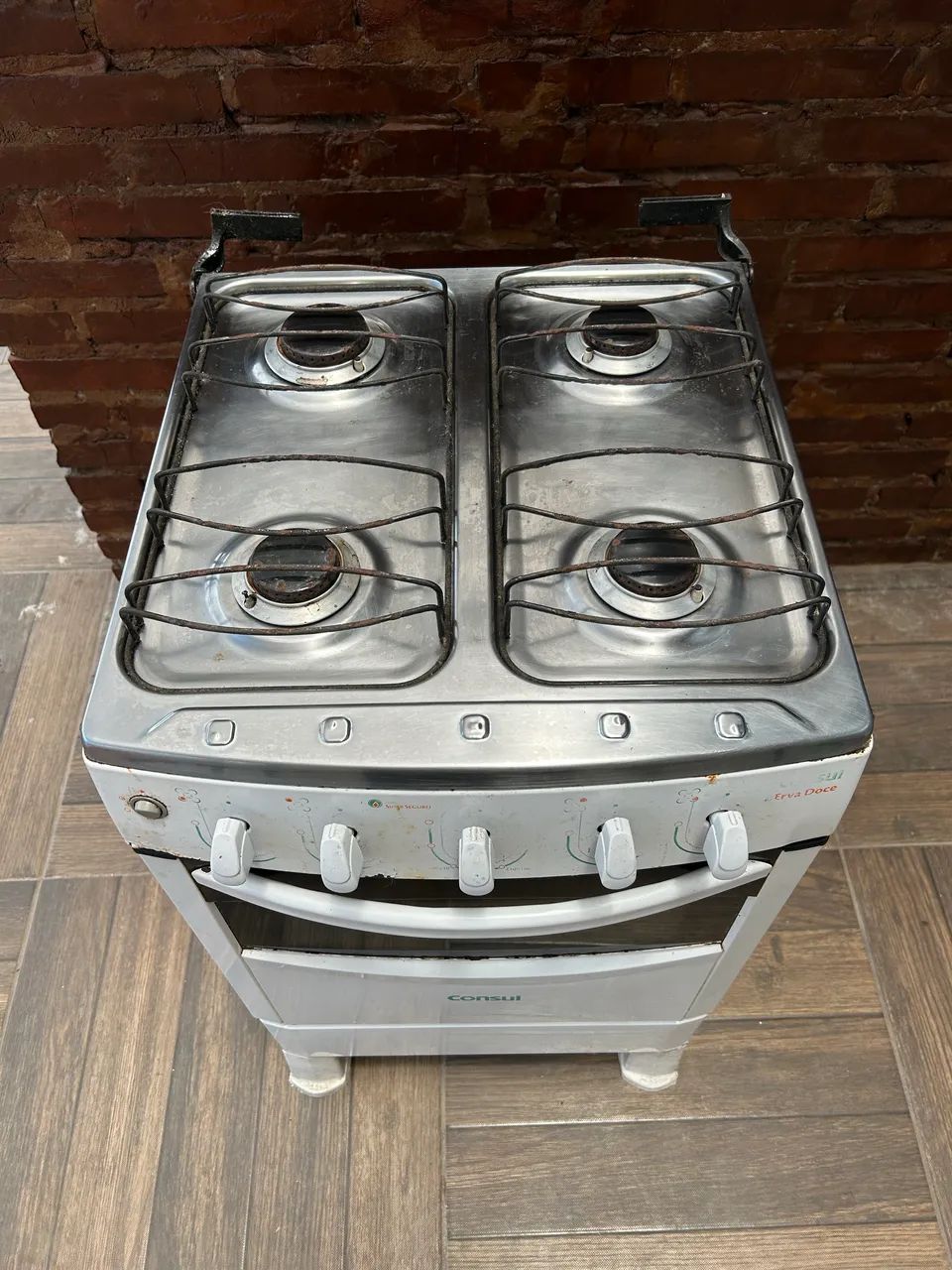 Fogão 4 Bocas Erva Doce Cônsul - Foto 3