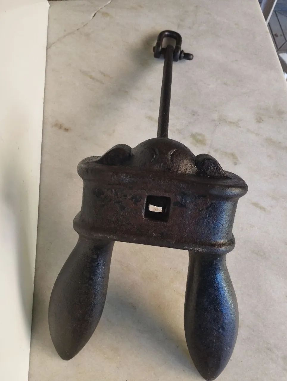 Ancora de Ferro Fundido Antiga - Foto 5