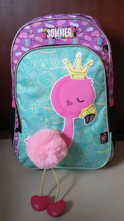 Mochila Infantil Flamingo - Nova