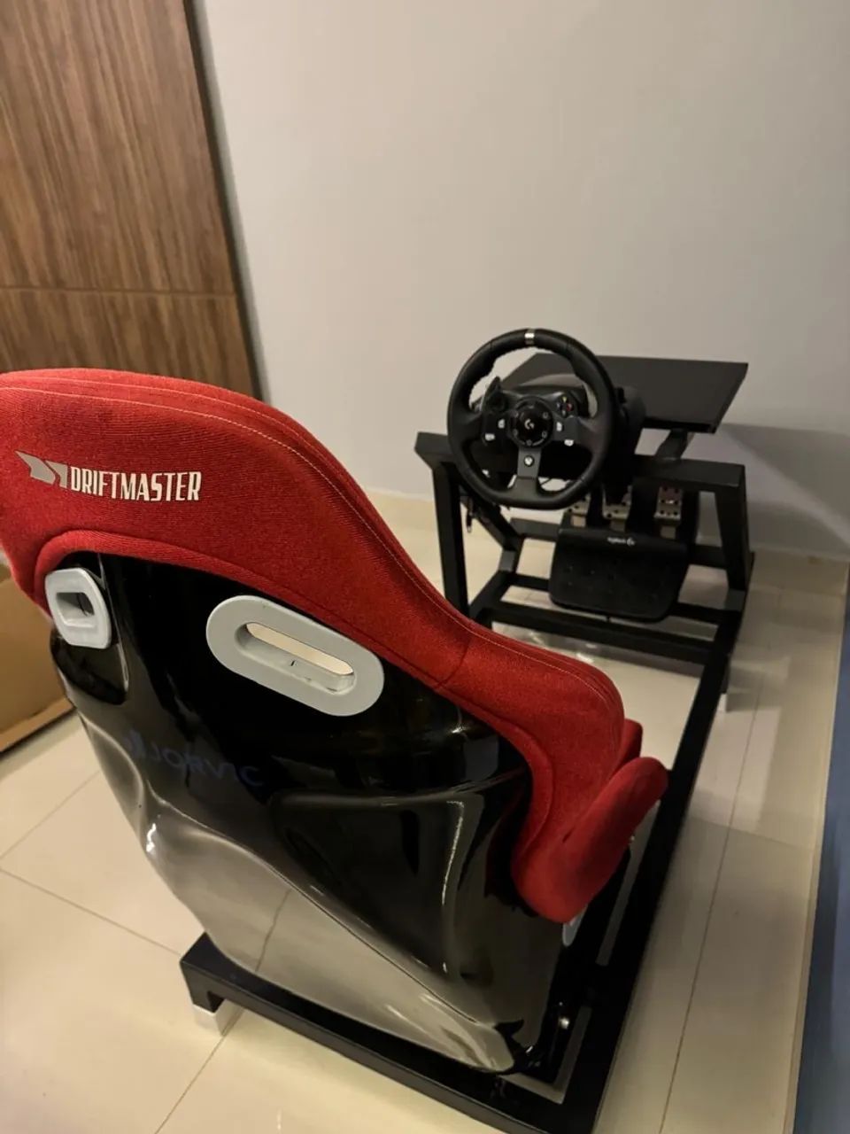 Cockpit Completo para Simulador - Volante G920 + Pedal Logitech (Xbox e PC) - Foto 4