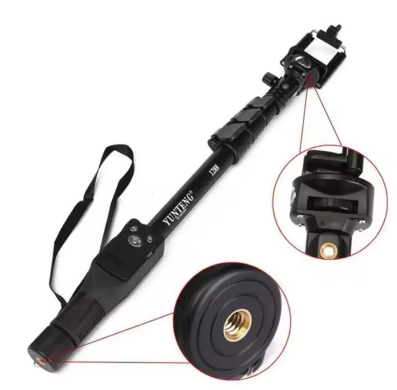 Pau de selfie - controle remoto - Foto 5