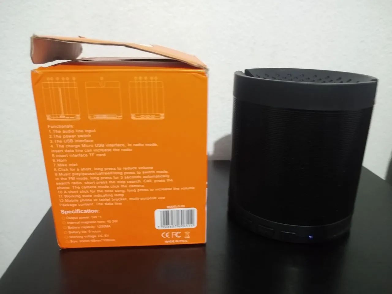 Caixa de som H'MASTON Bluetooth - Foto 5