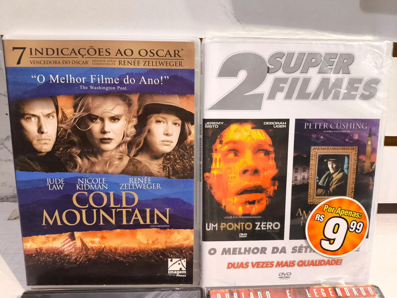 Dvd lacrado Estranha obsessão/Cold mountain/  Um ponto zero / Ninguém falará de nós  - Foto 2