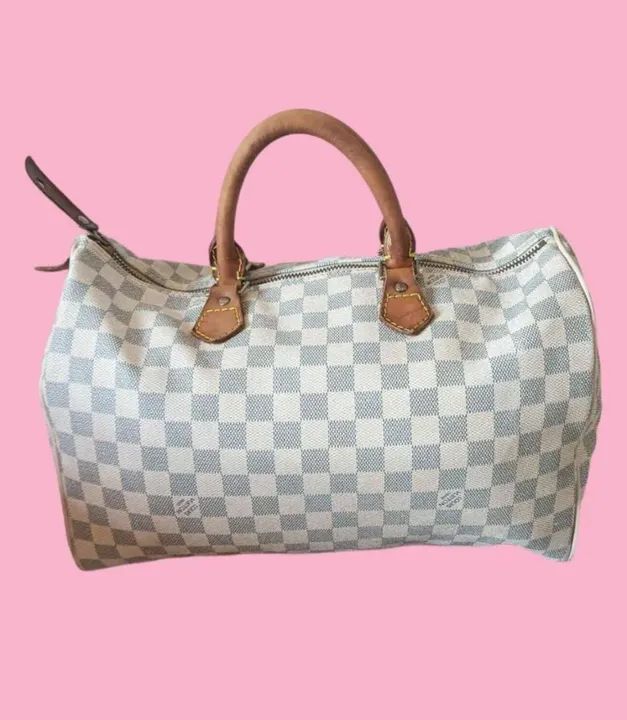 Bolsa Louis Vuitton Speedy 30 Damier Azur