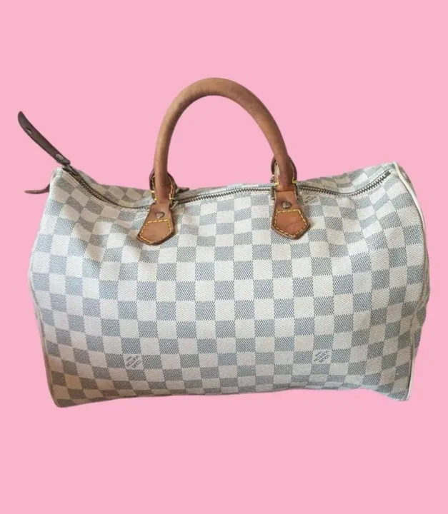 Bolsa Louis Vuitton Speedy 30 Damier Azur