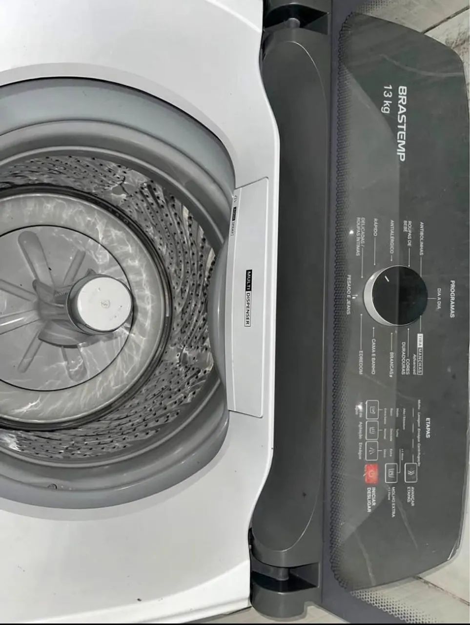 Vendo máquina de lavar com garantia e toda higienizada e entregamos  - Foto 3
