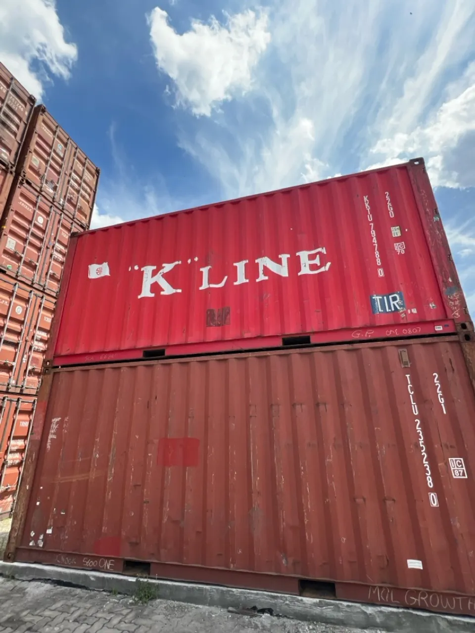 Container marítimo para comércio