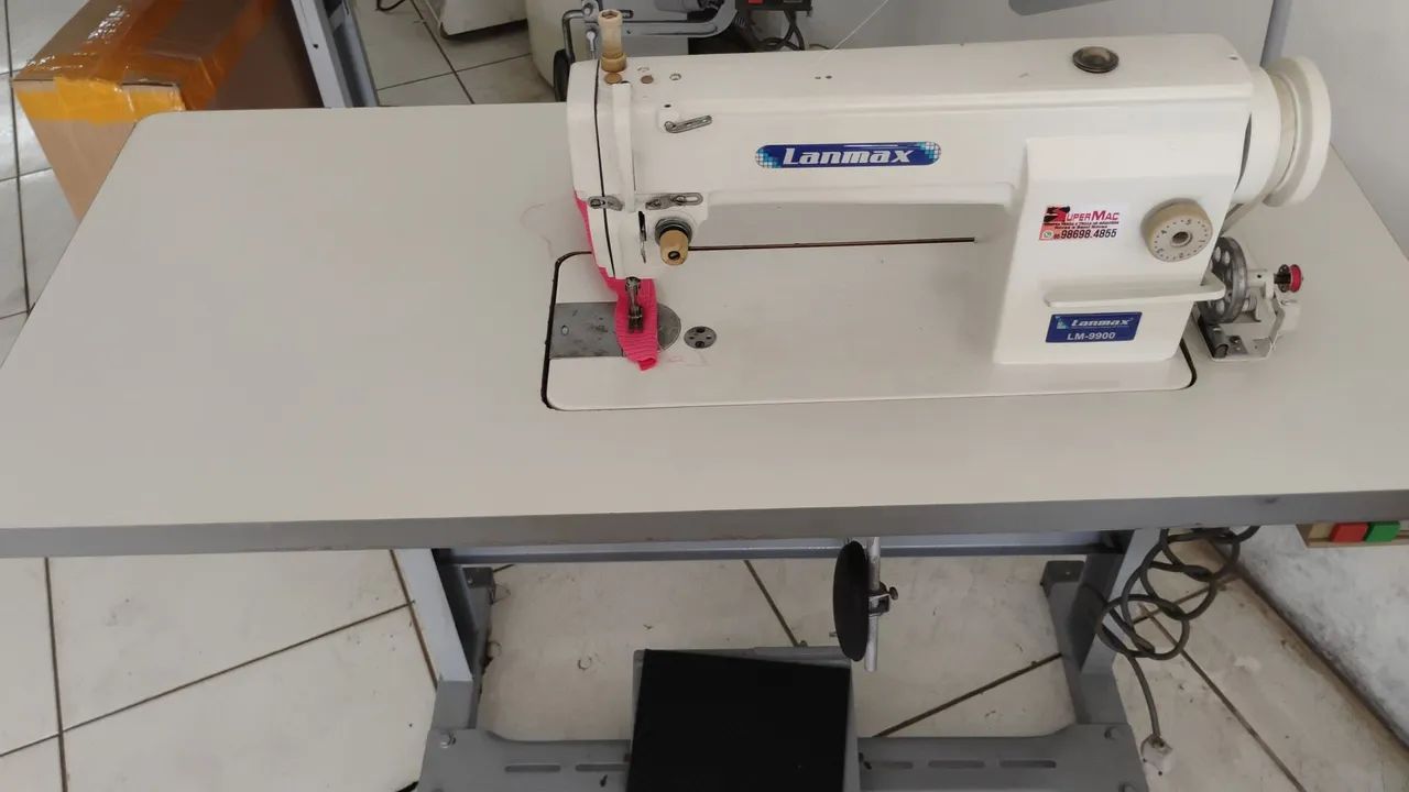 Maquina de Costura Reta (Parcelo) - Foto 2