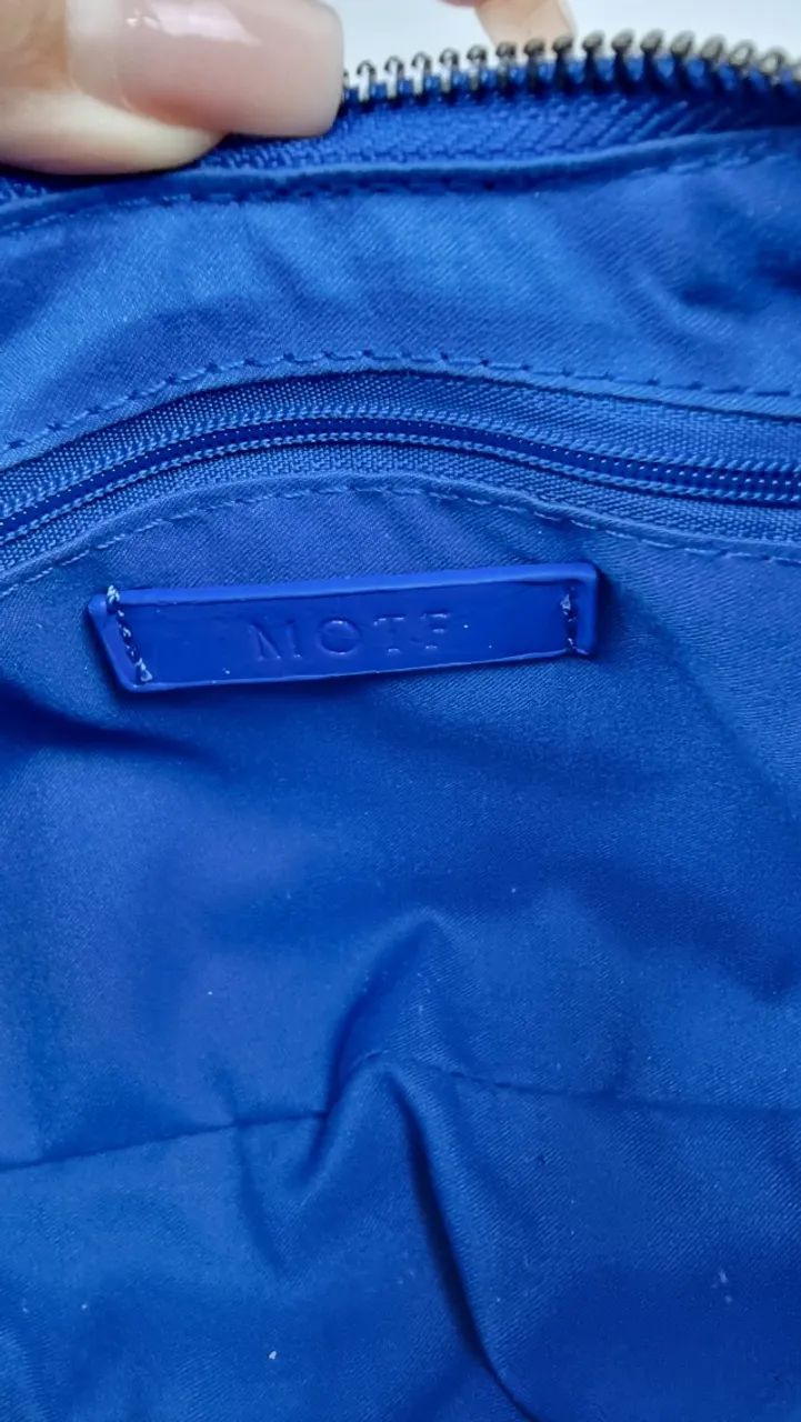 Bolsa feminina MOFT Transversal Croco Azul - Foto 5