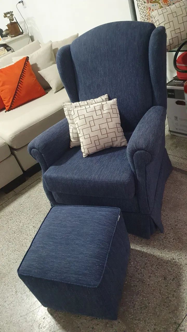 Poltrona BEGE confortável , elegante, sofisticada - Foto 2