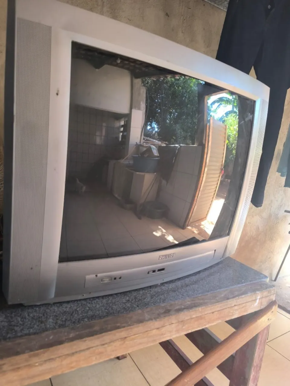 TV de tubo Philips 29 polegadas + conversor 