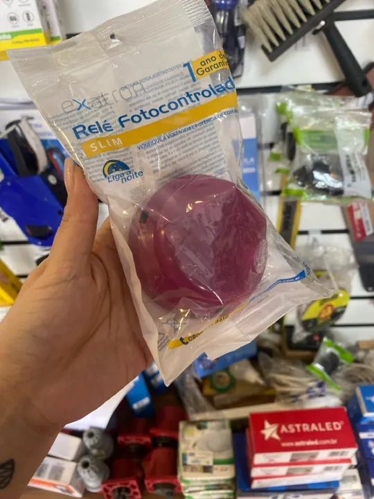 Relé Fotocontrolado Slim Exatron - Novo - Foto 3