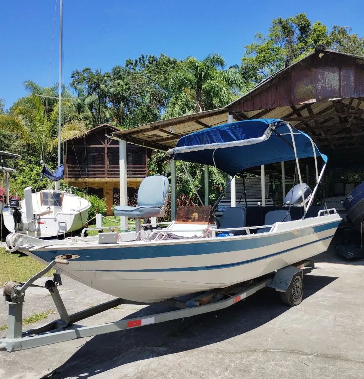 Oportunidade! Lancha Ecologia 19 Pés Motor Etech 75HP 2T - Foto 3