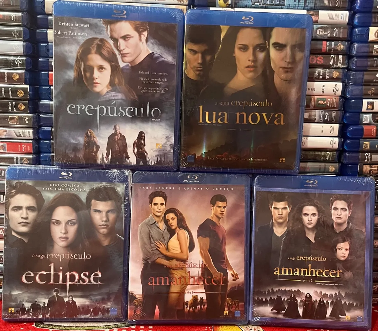 Saga Crepúsculo - Blu-ray Completo
