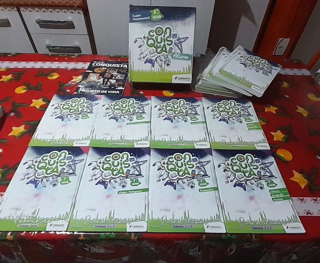 Livros Conquistas - 7º Ano 