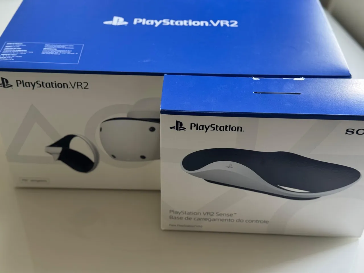 PSVR2 (Playstation VR2 para PS5) + Base de carregamento oficial PSVR2 sense
