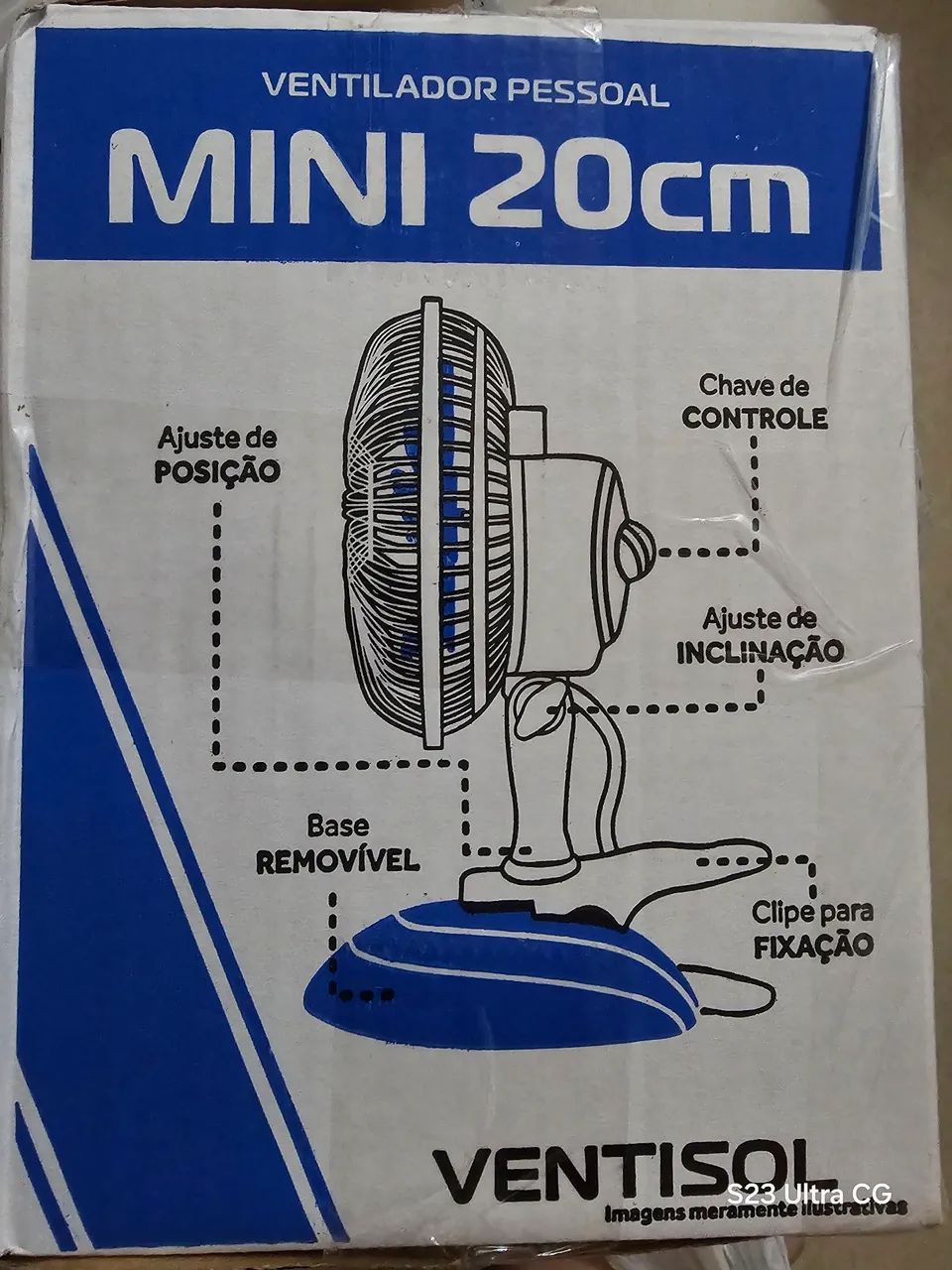 Ventilador de Mesa Ventisol - Silencioso e eficiente - Foto 5