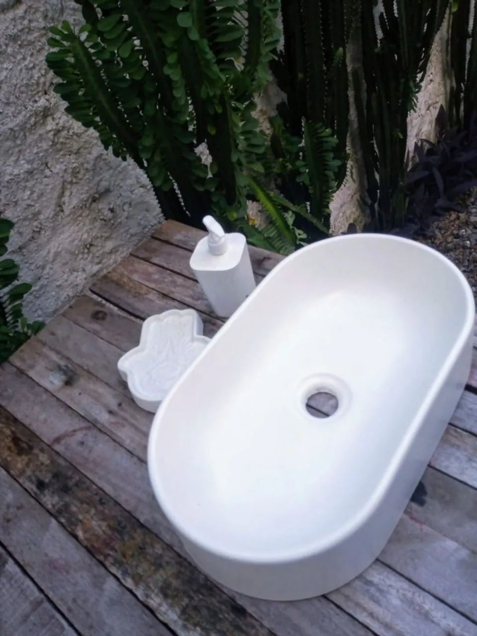 CUBA / PIA BRANCA OVAL ( LAVABO, BANHEIRO) - Foto 2