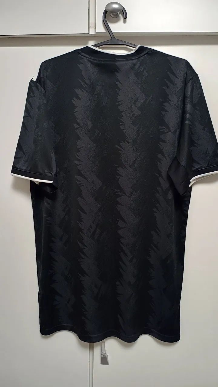 Camisa Original Juventus Away 22/23 Torcedor Adidas Masculina - Preta. Tamanho M - Foto 2