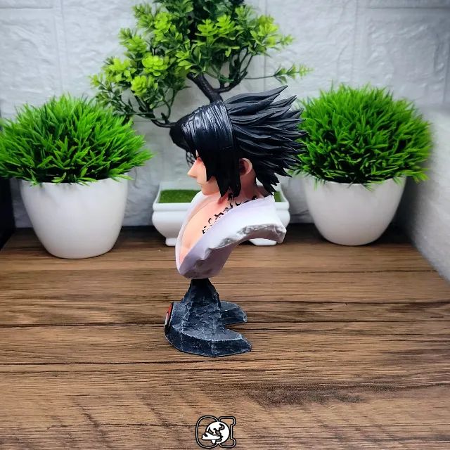 Busto decorativo Anime Naruto (Sasuke Uchiha) - Foto 2