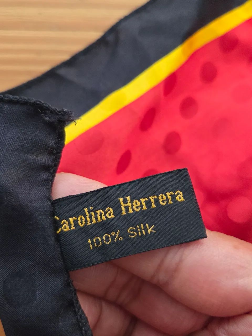 Escharpe Vintage Carolina Herrera - Foto 5
