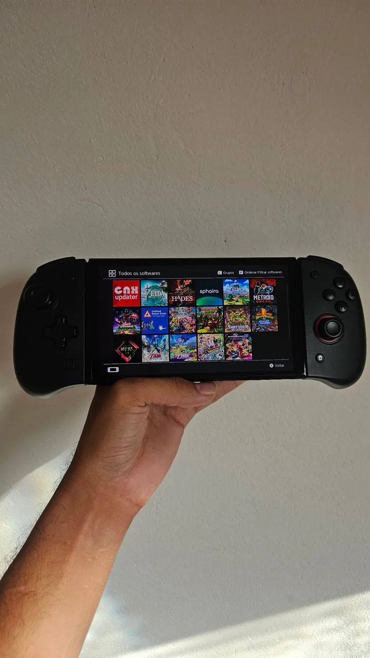 Nintendo Switch Oled Desbloqueado 128gb - Foto 2