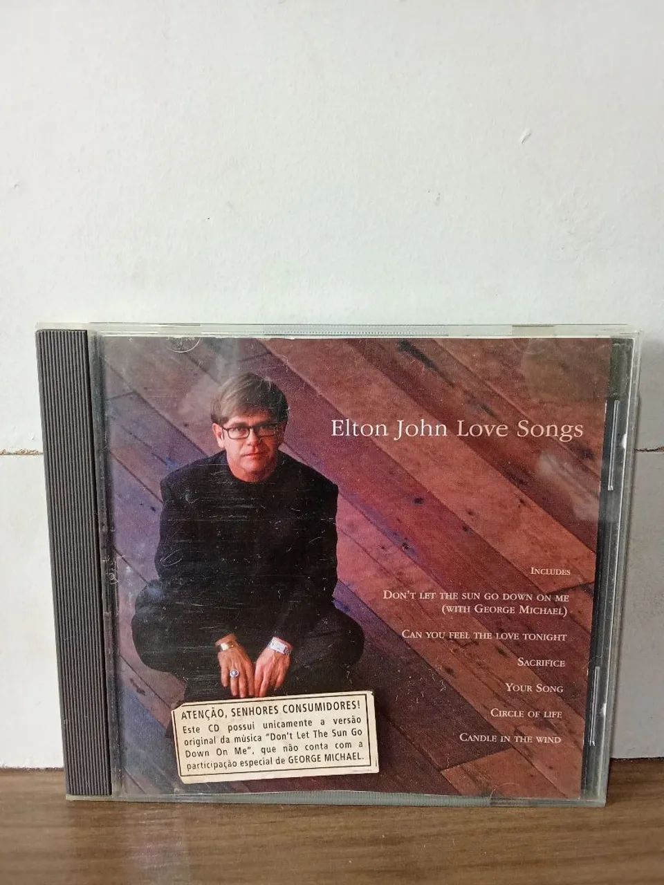 cd música Elton John love song 