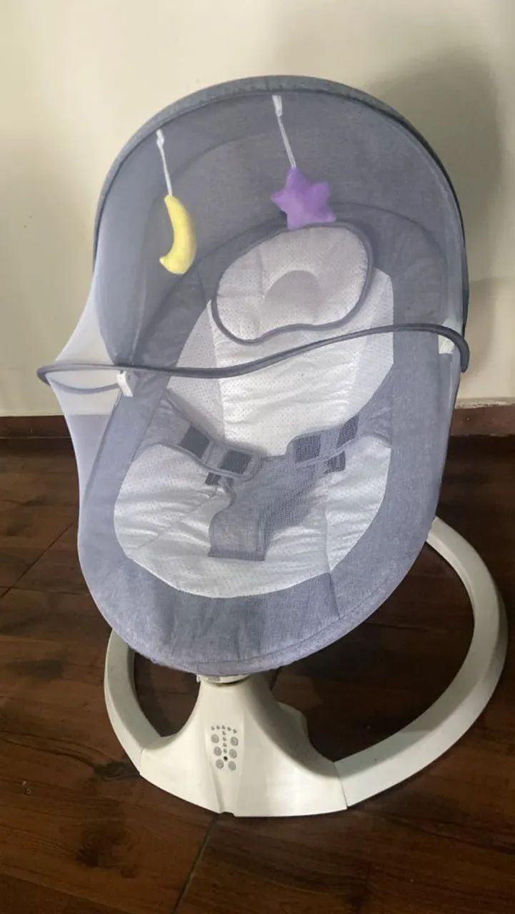 CADEIRA DE BALANÇO BEBE NOVA  - Foto 3