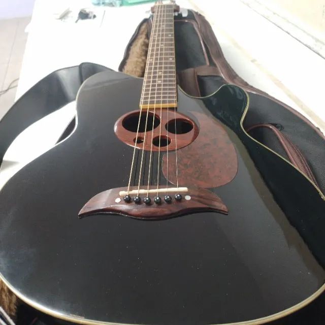 Vendo violão grovin Elétrico timbre moderno  - Foto 3
