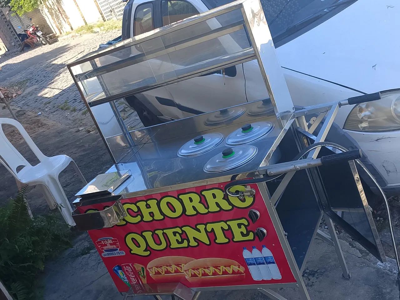 Carrinho de cachorro quente - Novo - Foto 5