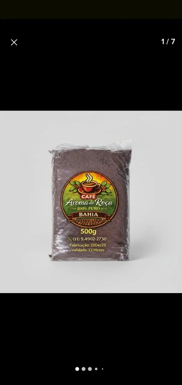 Cafe: Aroma de Roça 100% Puro Bahia