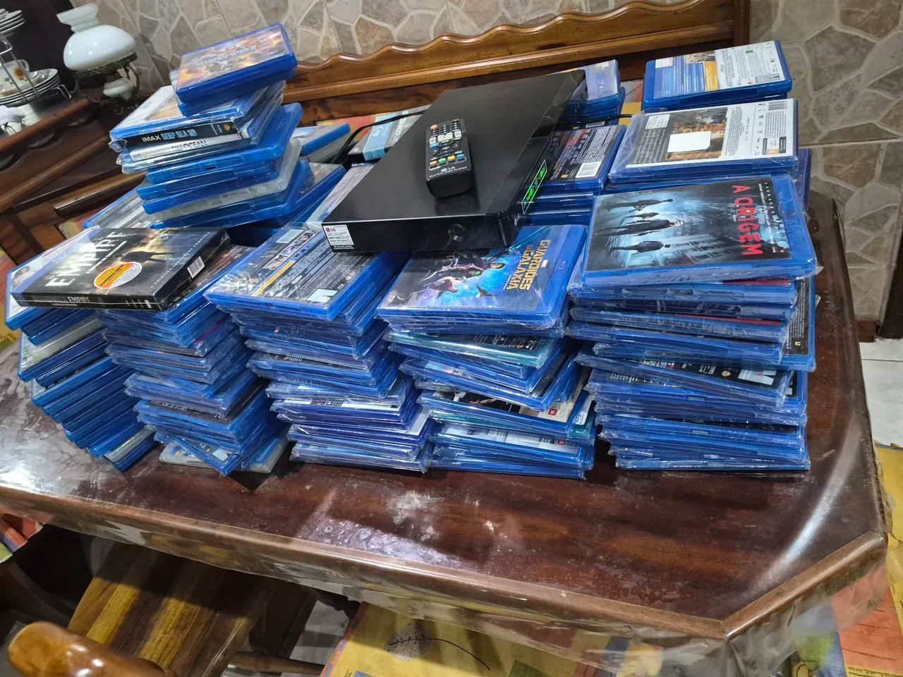 COLEÇÃO DE BLU-RAY + APARELHO BLURAY - Foto 3