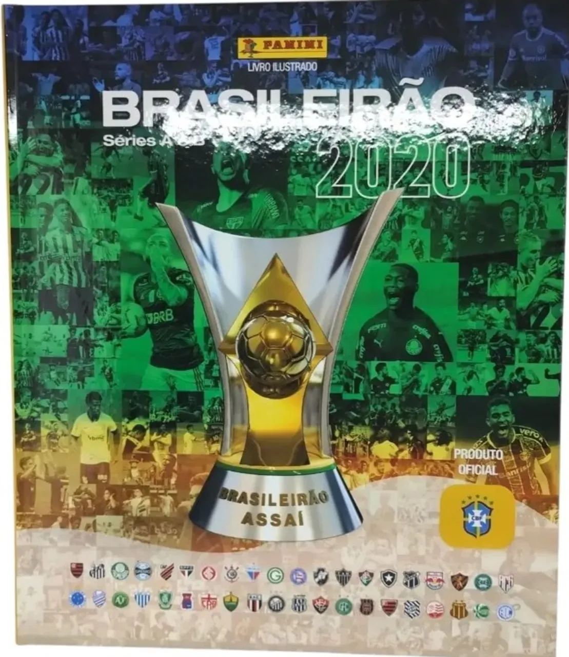 5 ÁLBUNS Campeonato Brasileiro 2024, 2020, 2017, 2013, 2012, Panini NOVOS... - Foto 2