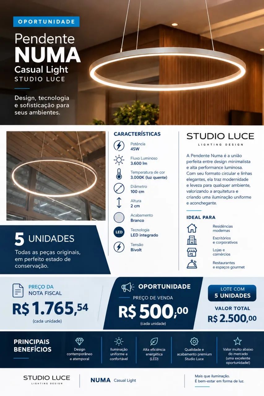 Pendente Luma 