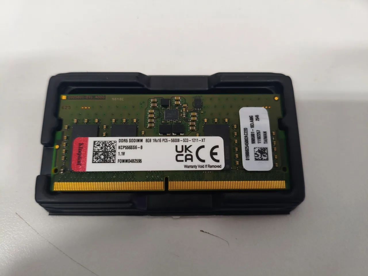 Memória RAM para Notebook DDR5 8 GB 5600 