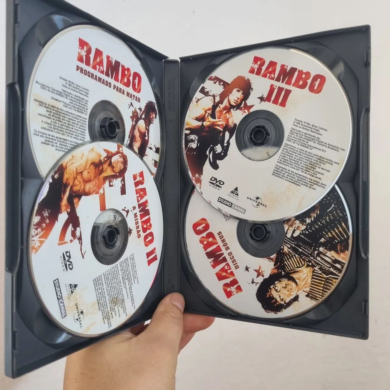 Rambo dvd coleção - Foto 2