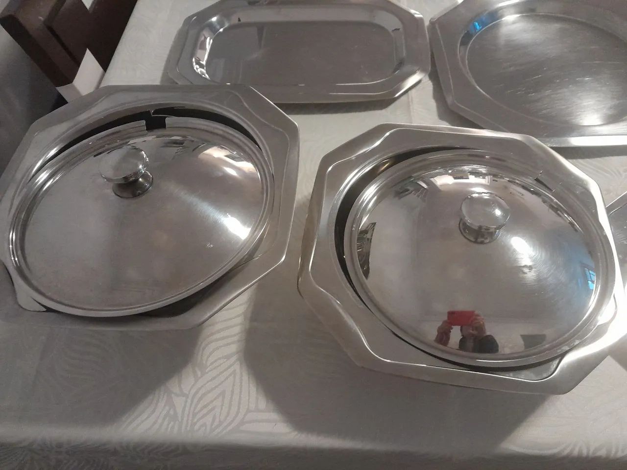 Baixela de inox - 14 pecas - Foto 2