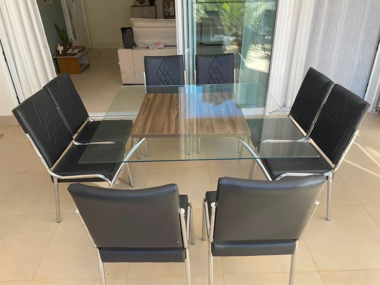 Mesa com 8 cadeiras  - Foto 5
