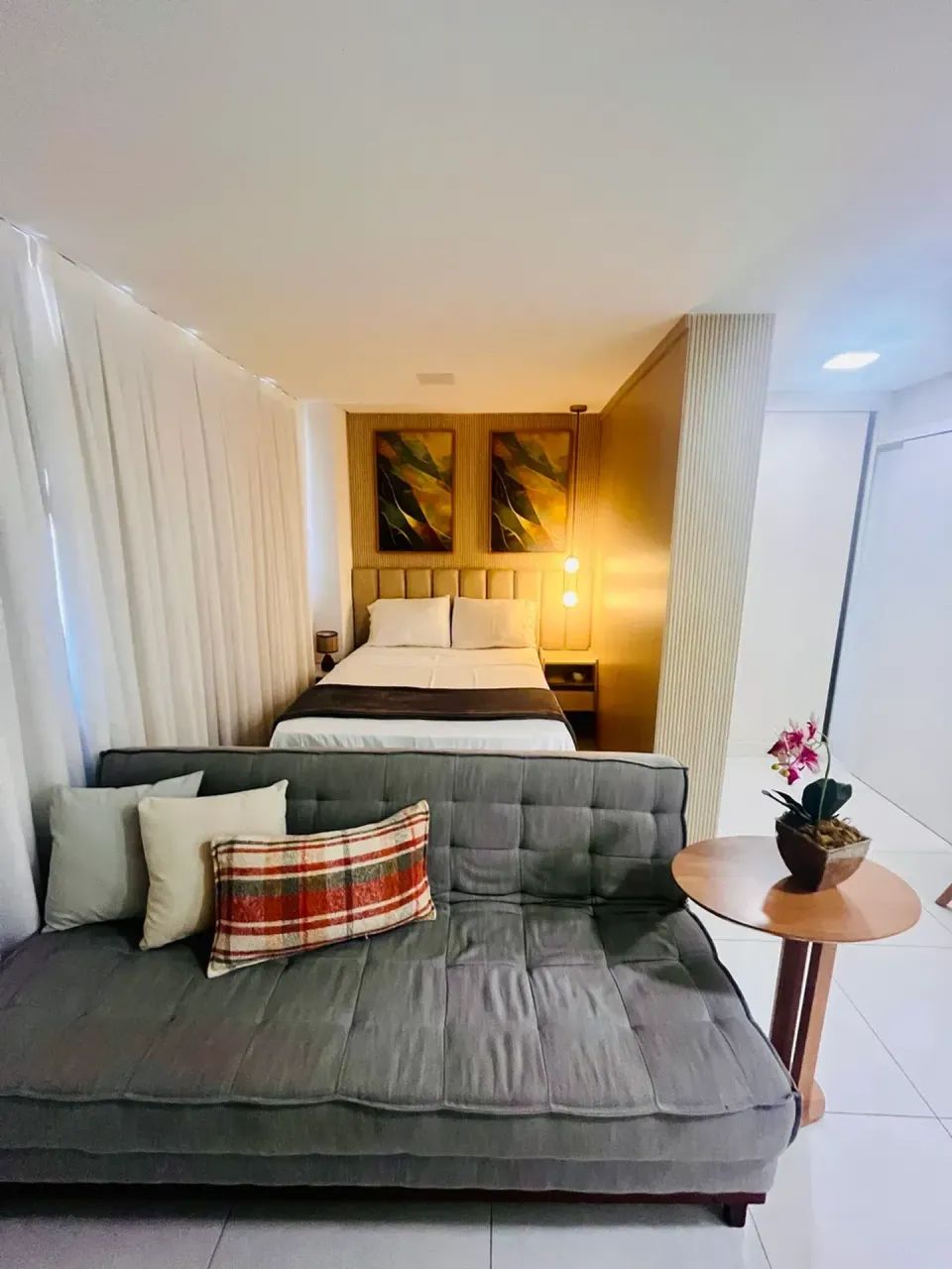 Alugo Lindo Flat Mobiliado em Manaíra - Foto 4
