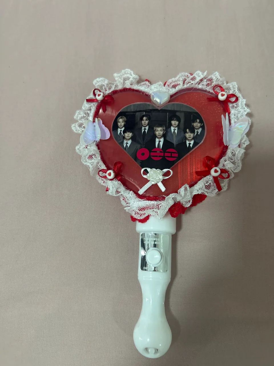Lightstick não original feita à mão bts 