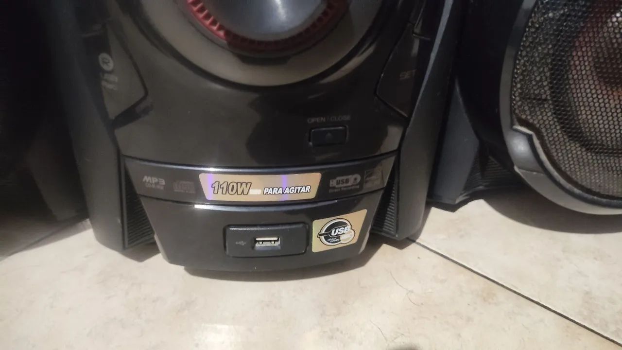 Mini System LG em bom estado  - Foto 4