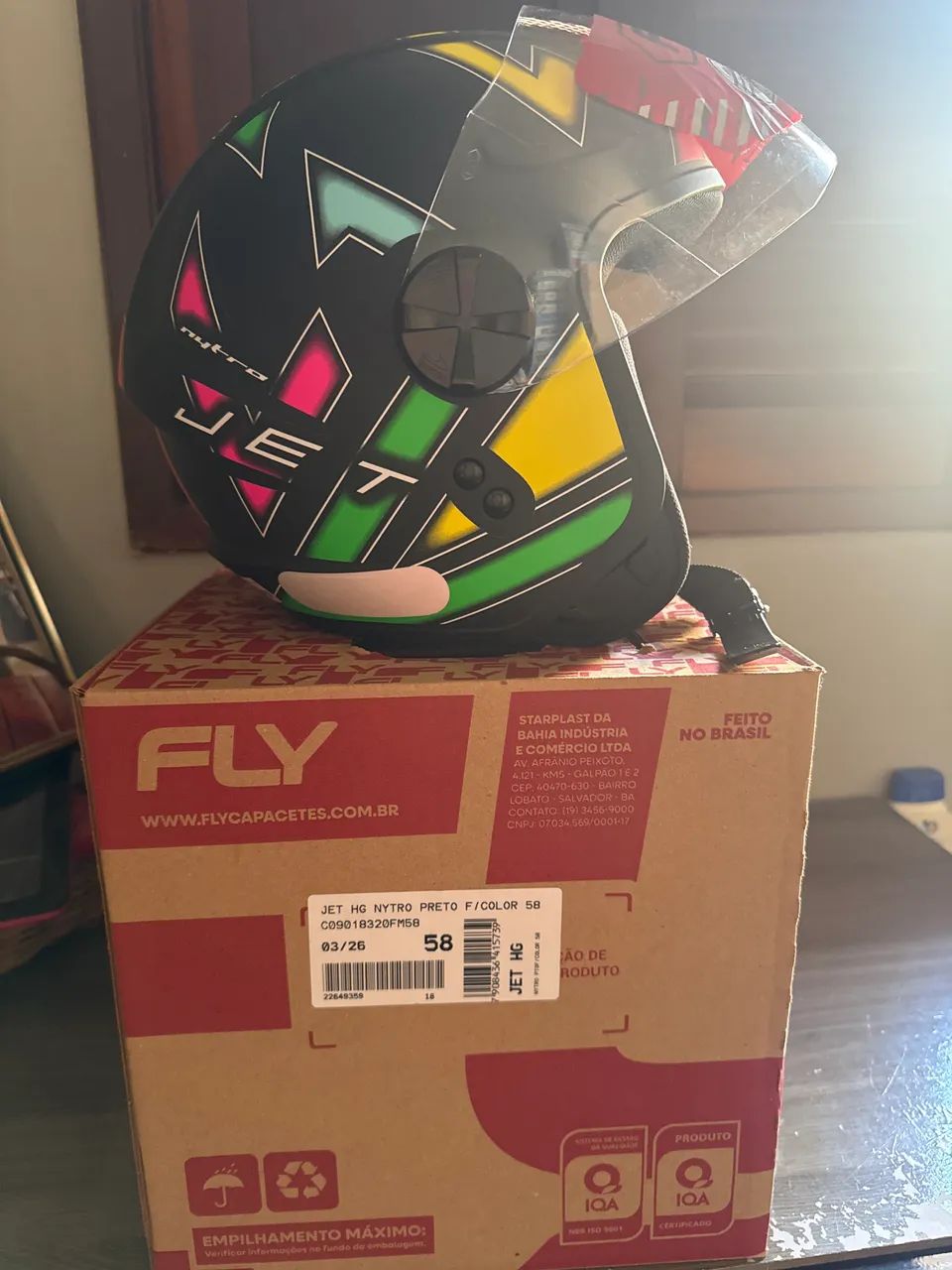 Capacete novo na caixa.  - Foto 2
