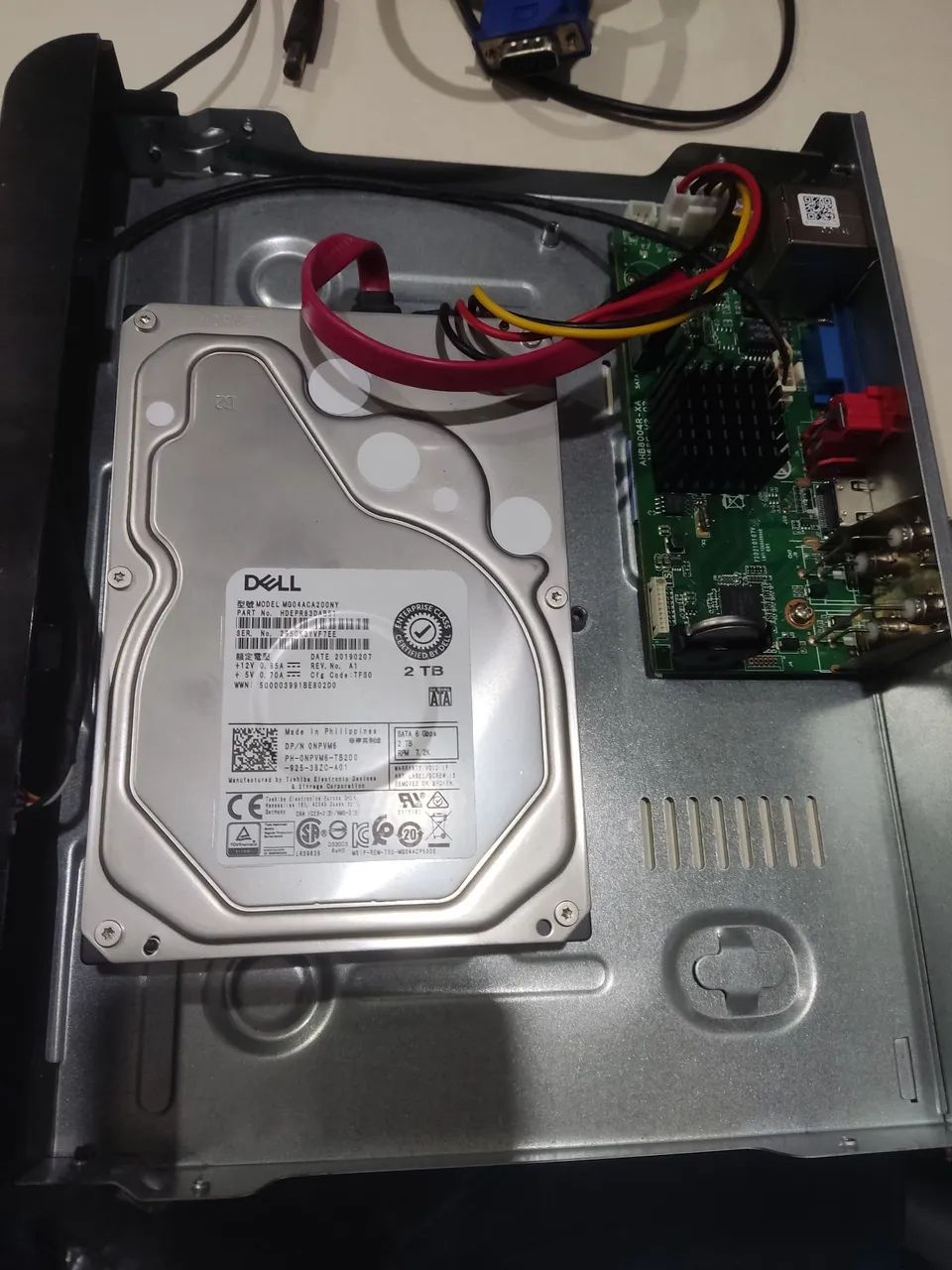 DVR Giga 4 Canais 2TB - Foto 2