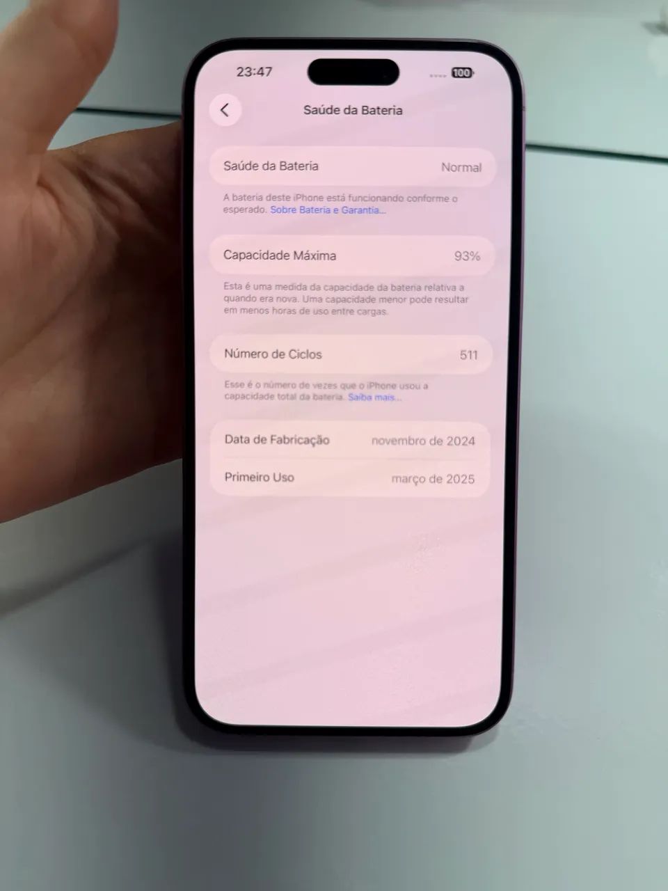 iPhone 16 plus rosa - 128gb - Foto 2