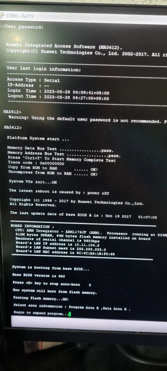 Switch MDU MA5612 ONU GPON OLT Huawei - Foto 4