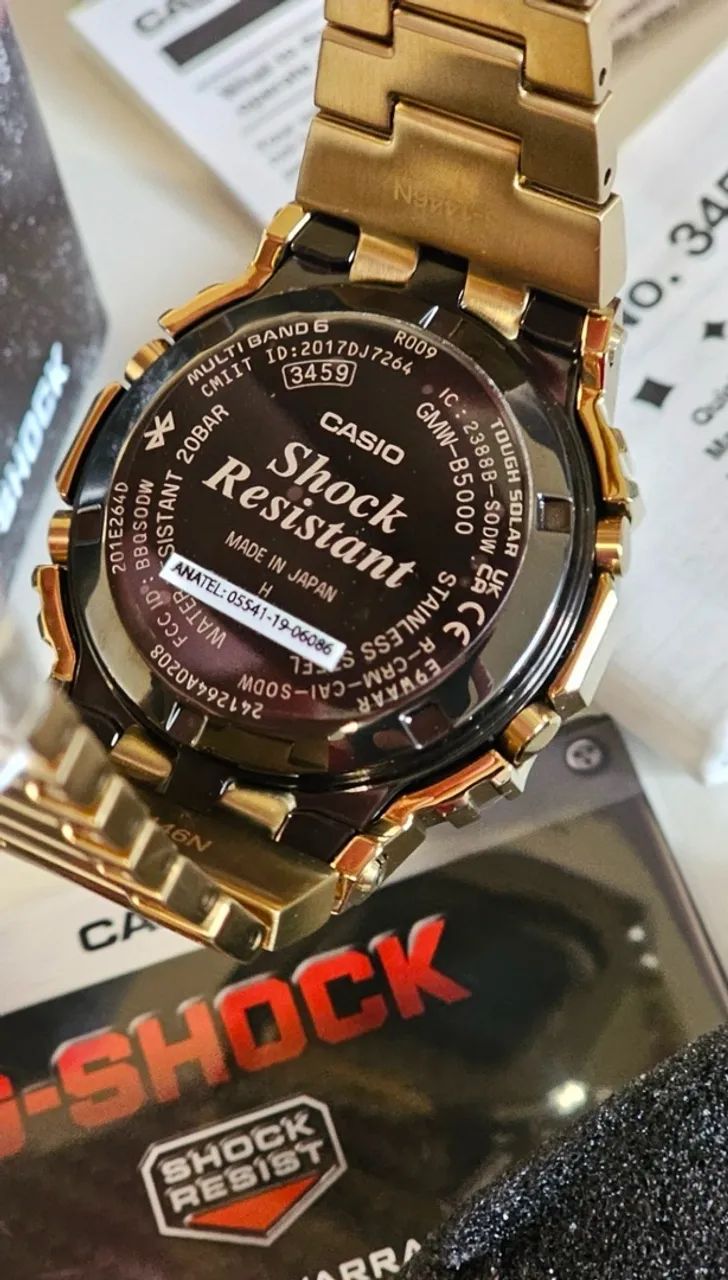 Casio G-Shock em Aço GMW-B5000 - Foto 3