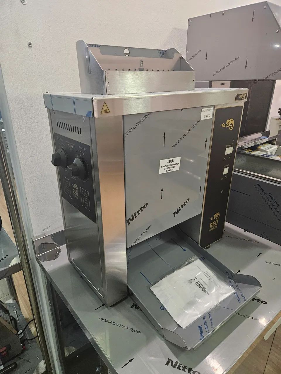 tostadeira vertical para pães inox 