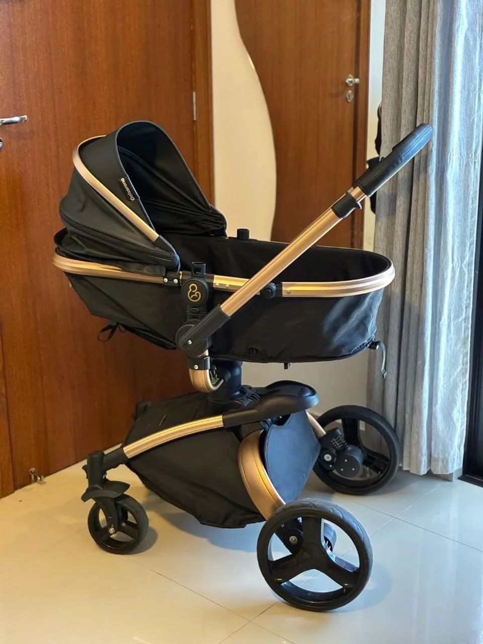 Carrinho de bebê como novo  - Foto 2